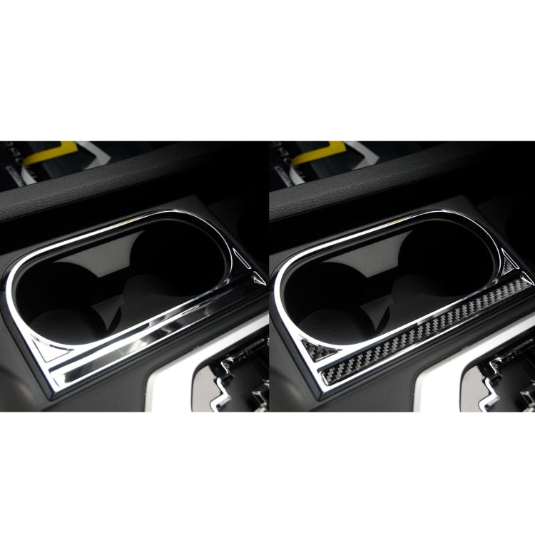 3-Piece Carbon Fibre Decorative Stickers for Toyota Tundra Cup Holders (2014-2018)