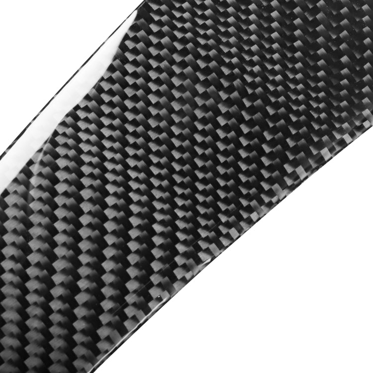 2 PCS / Set Carbon Fiber Car Lamp Eyebrow Decorative Sticker for Volkswagen Passat B6 3C 2005-2010, Drop Glue Version