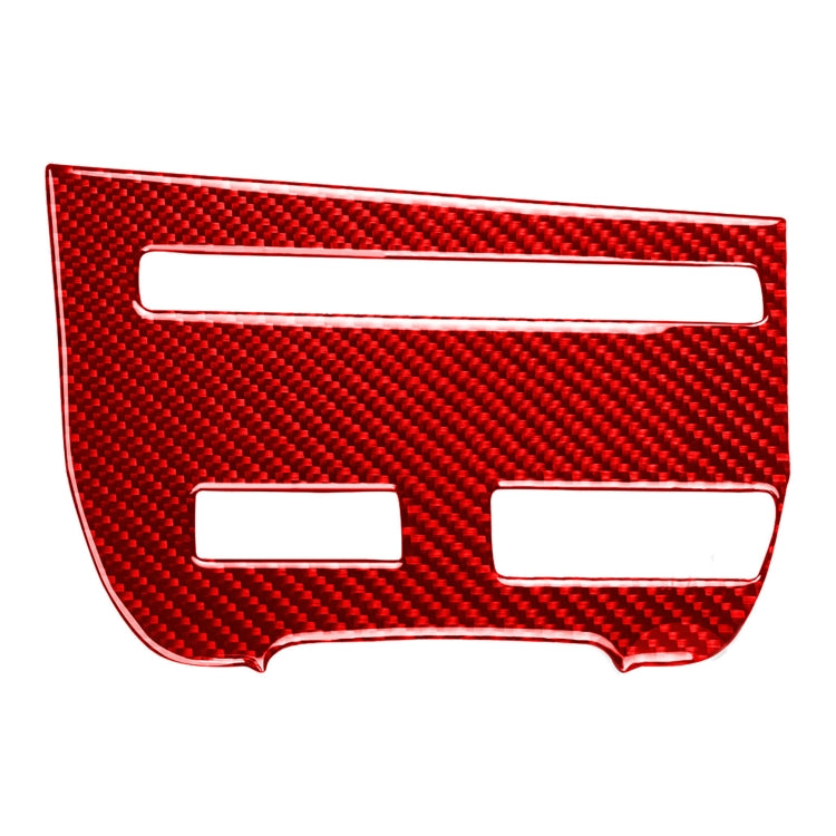 Carbon Fibre Decorative Sticker for Nissan GTR R35 CD Player Console (2008-2016) - Left-Hand Drive