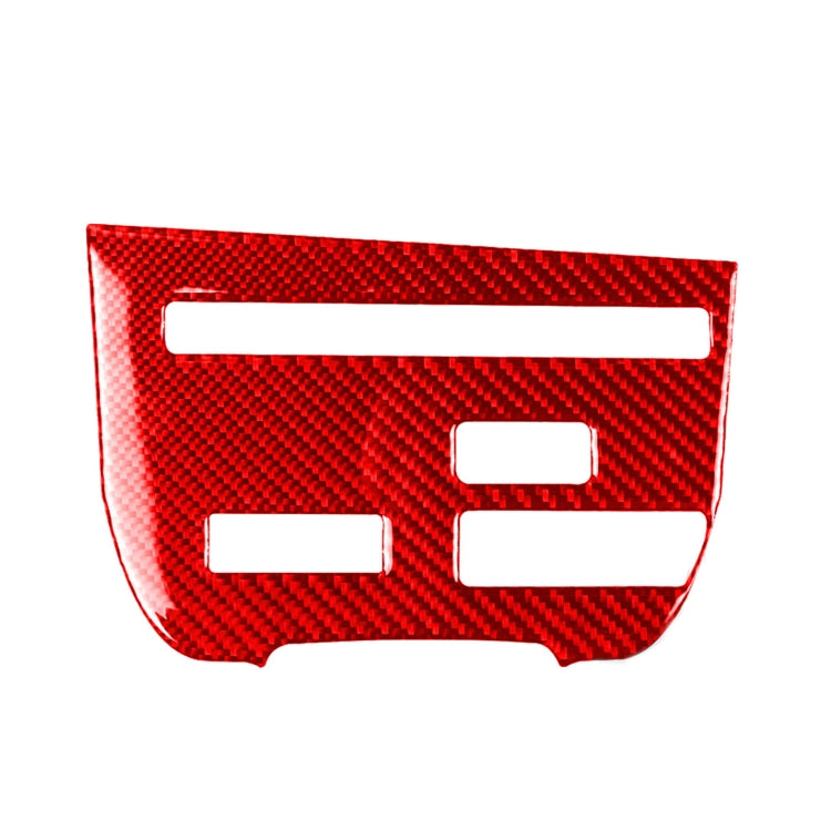 Carbon Fibre Decorative Sticker for Nissan GTR R35 CD Player Console (2008-2016) - Left-Hand Drive