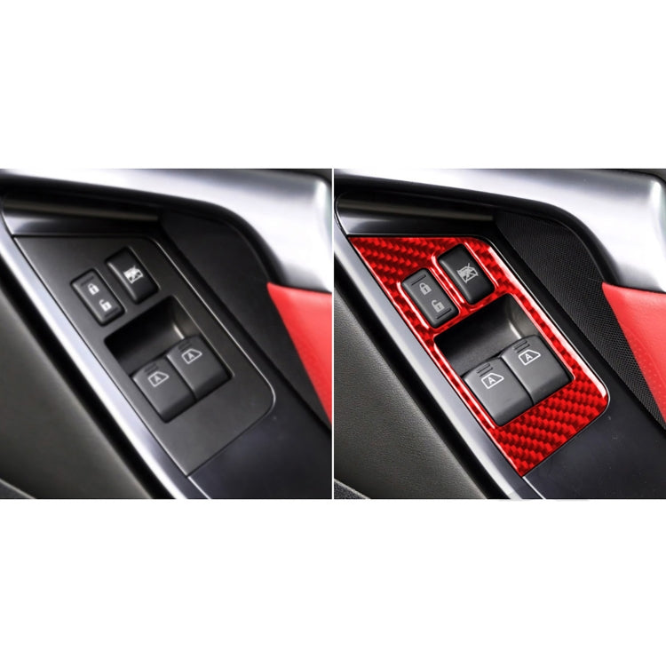 Carbon Fibre Decorative Stickers for Nissan GTR R35 Window Lift & Defogger - 2 Piece Set (2008-2016)