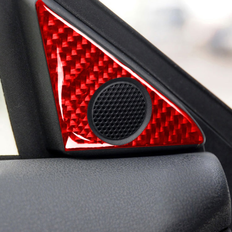 Carbon Fibre Decorative Stickers for Nissan GTR R35 (2008-2016) - 4 Piece Set for Door Horn & Window Air Outlet