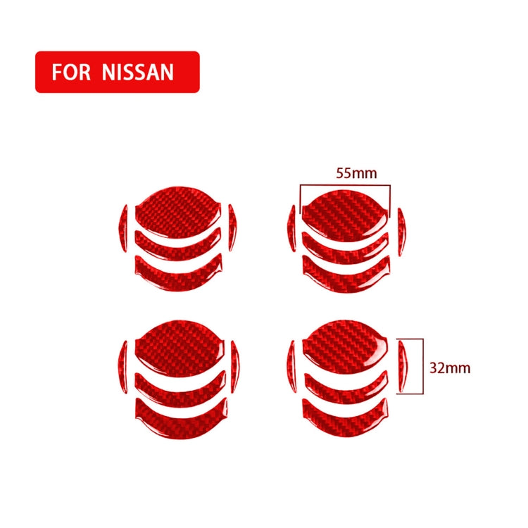20-Piece Carbon Fibre Decorative Stickers for Nissan GTR R35 Air Vents (2008-2016) – Universal Fit for Left and Right Drive