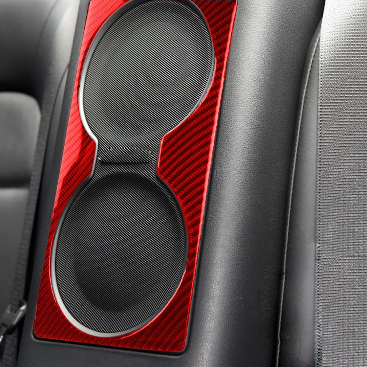 Carbon Fibre Decorative Speaker Stickers for Nissan GTR R35 (2008-2016) - Stylish Rear Seat Upgrade