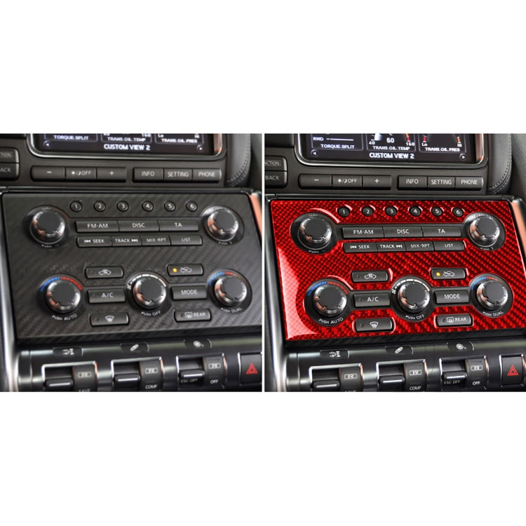 Sleek Carbon Fibre Instrument Control Panel Trim for Nissan GTR R35 (2008-2016) - Left Hand Drive