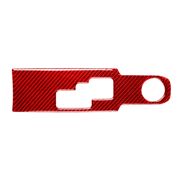 Carbon Fibre Gear Shift Panel Decal for Nissan GTR R35 (2008-2016) - Universal Fit for Left and Right Drive