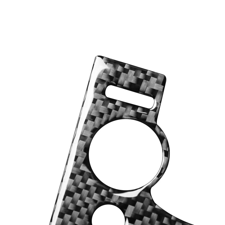 Sleek Carbon Fibre CD Panel B Design Sticker for Lexus GS (2006-2011) - Left & Right Drive Compatibility