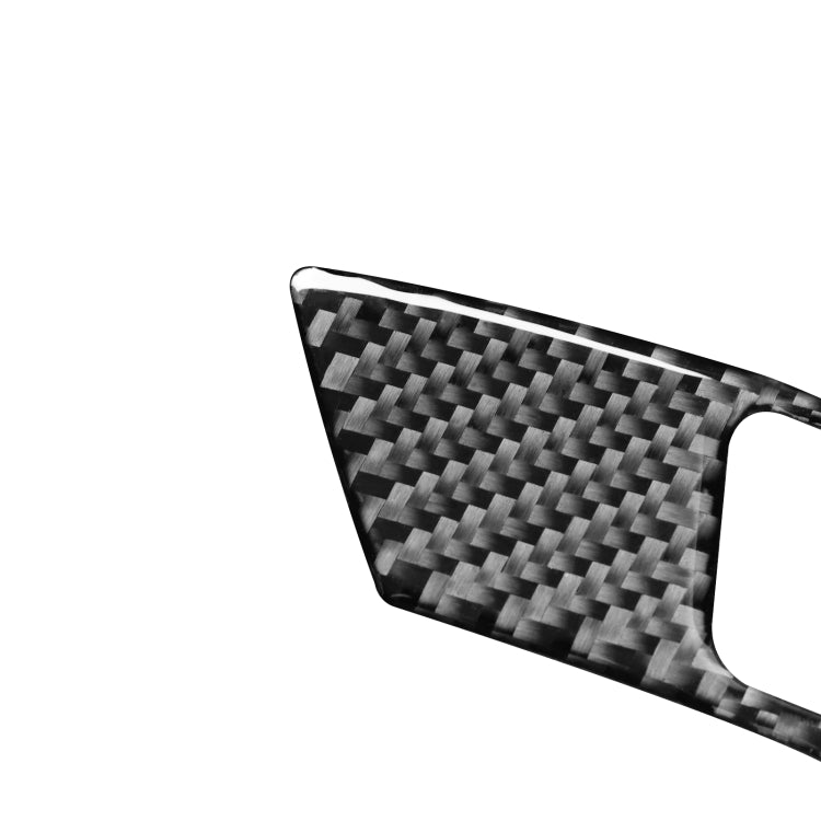 Set of 2 Carbon Fibre Decorative Stickers for Lexus GS Steering Wheel Buttons (2006-2011) - Universal Fit for Left and Right Drive