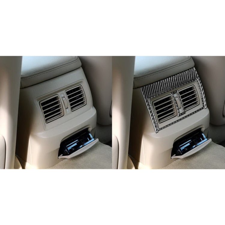 Carbon Fibre Exhaust Vent Stickers for Lexus GS (2006-2011) - Stylish 3-Piece Set
