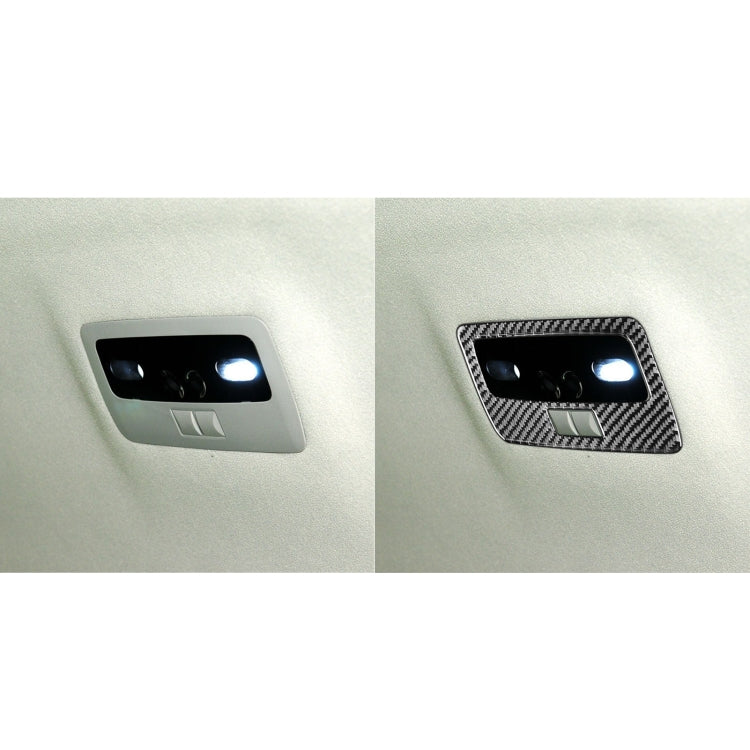 Lexus GS Carbon Fibre Rear Reading Light Panel Decorative Stickers (2006-2011) – Universal Fit for Left and Right Drive