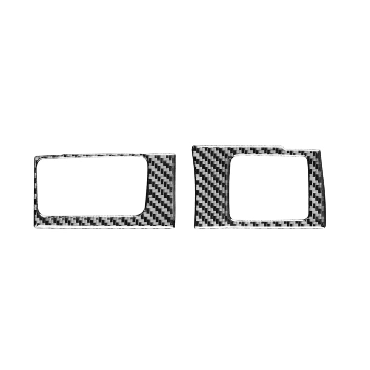 Carbon Fibre Decorative Sticker Set for Honda CRV 2007-2011 - 2 Piece Central Control Panel Trim