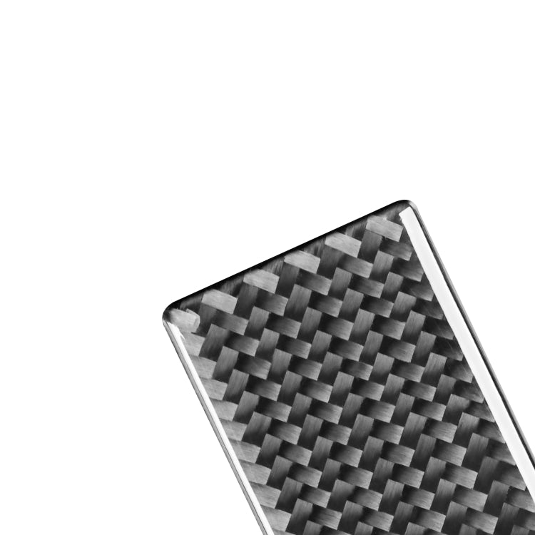 Carbon Fibre Decorative Sticker Set for Honda CR-V Glove Box (2007-2011) - Right Drive - 2 Pieces