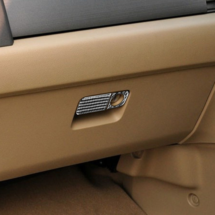 Carbon Fibre Decorative Sticker Set for Honda CR-V Glove Box (2007-2011) - Right Drive - 2 Pieces