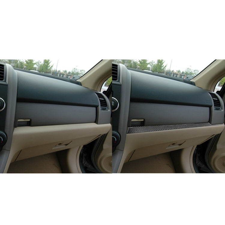 Carbon Fibre Decorative Trim Sticker for Honda CR-V 2007-2011, Left Hand Drive