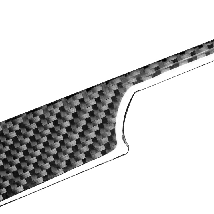 Sleek Carbon Fibre Centre Control Trim Decorative Sticker for Honda CR-V 2007-2011, Right-Hand Drive