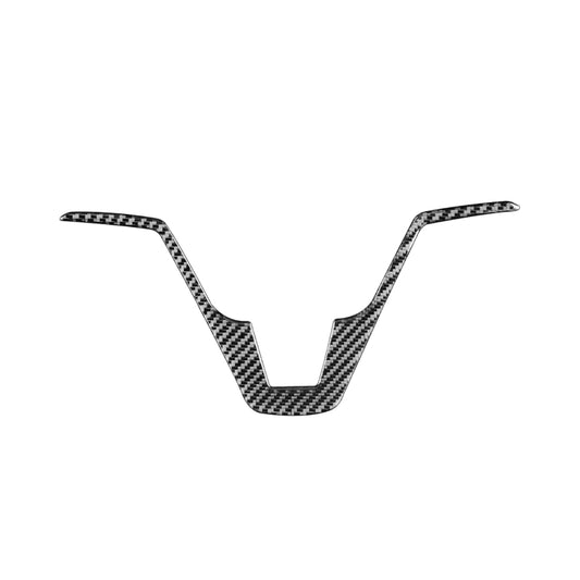 Stylish Carbon Fibre Steering Wheel Trim Sticker for Honda CR-V (2007-2011) - Universal Fit