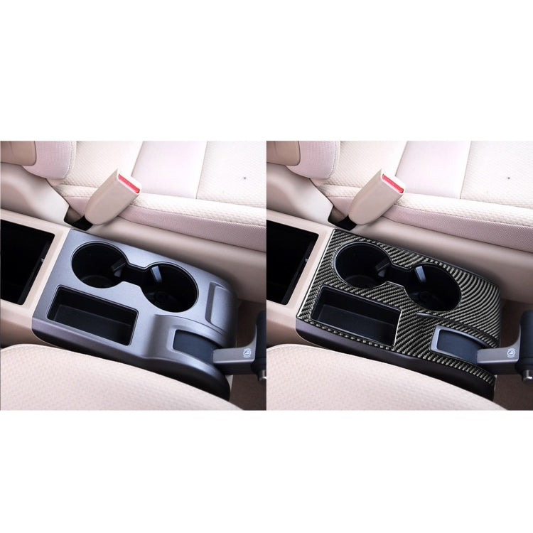 Sleek Carbon Fibre Cup Holder Trim Sticker for Honda CR-V 2007-2011, Right-Hand Drive