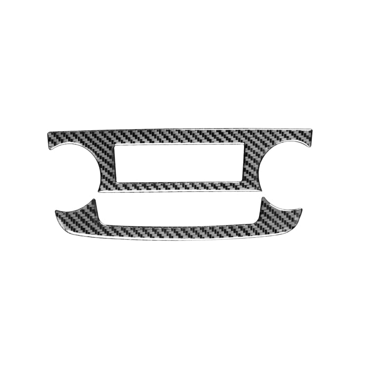 2-Piece Carbon Fibre Decorative Volume Switch Frame for Honda CR-V (2007-2011) - Stylish Enhancement for Left and Right Drive Models