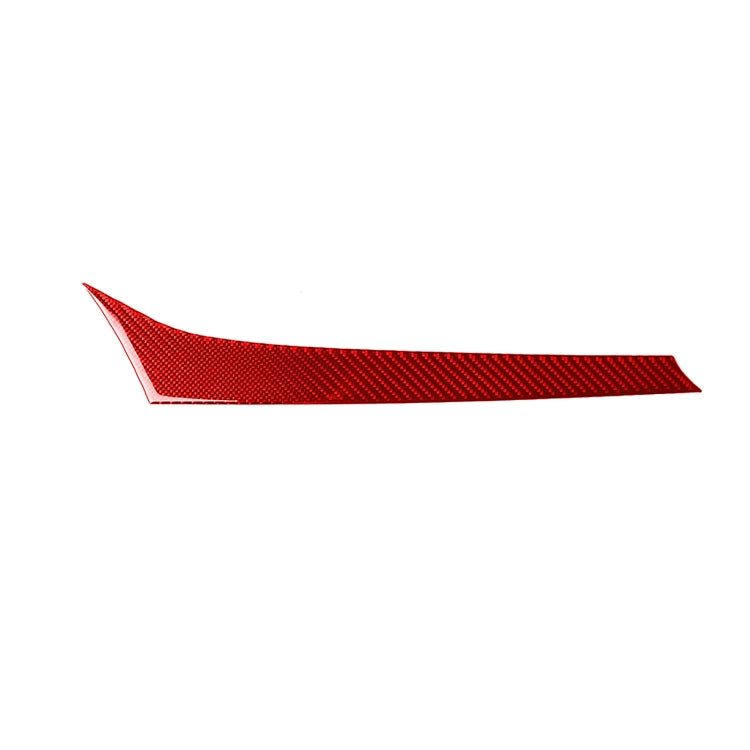 Sleek Carbon Fibre Dashboard Trim Sticker for Alfa Romeo Giulia 2017-2019, Left Hand Drive
