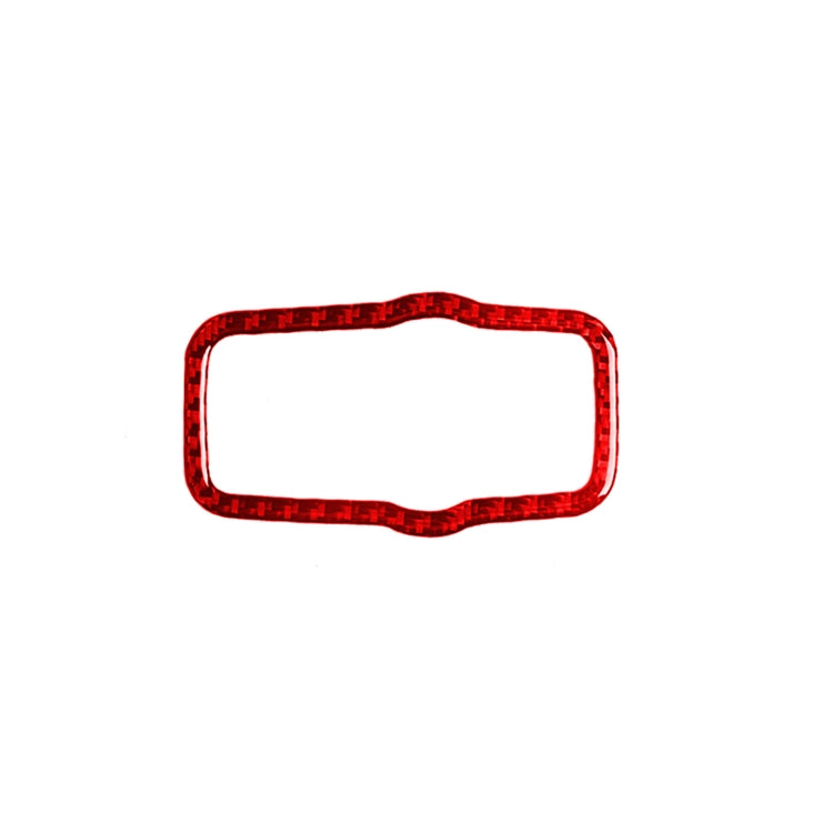 Carbon Fibre Decorative Sticker for Alfa Romeo Giulia 2017-2019 Headlight Switch Panel (Right Drive)