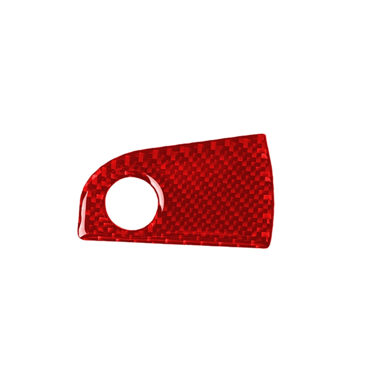 Sleek Carbon Fibre Co-Pilot Storage Sticker for Alfa Romeo Giulia (2017-2019) - Left Drive