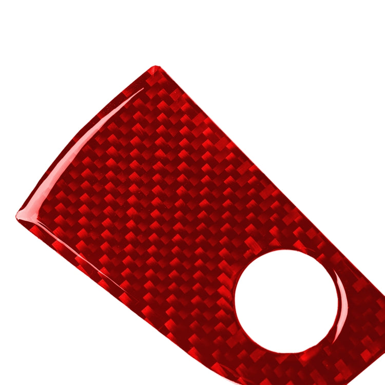 Sleek Carbon Fibre Co-Pilot Storage Sticker for Alfa Romeo Giulia (2017-2019) - Left Drive