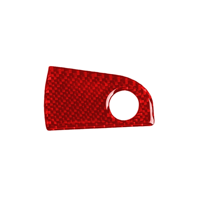 Sleek Carbon Fibre Co-Pilot Storage Decorative Sticker for Alfa Romeo Giulia (2017-2019) - Right Hand Drive