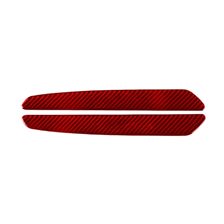 Carbon Fibre Welcome Pedal Stickers for Alfa Romeo Giulia (2017-2019) - 2 Piece Set, Stylish & Durable Design