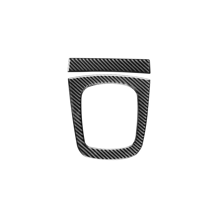 Carbon Fibre Car Gear Panel Trim Stickers for Audi Q3 (2013-2018) - Set of 2, Left & Right Drive