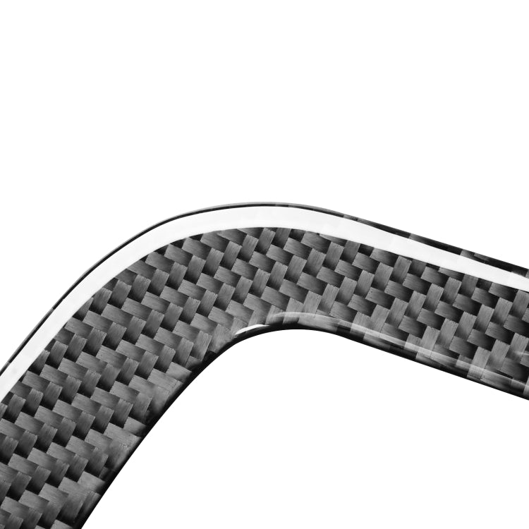 Carbon Fibre Car Gear Panel Trim Stickers for Audi Q3 (2013-2018) - Set of 2, Left & Right Drive