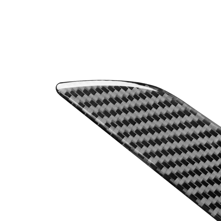 Carbon Fibre Door Trim Stickers for Audi Q3 (2013-2018) - 4 Piece Set for Enhanced Interior Elegance