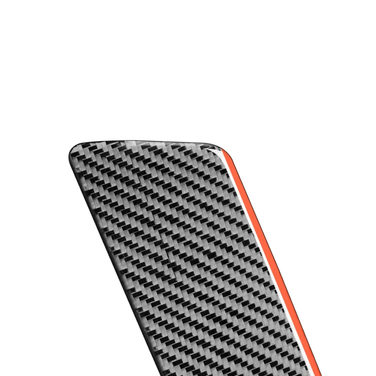 Stylish Carbon Fibre Co-Pilot Trim with Red Edge Decal for Audi Q3 (2013-2018) - Right-Hand Drive