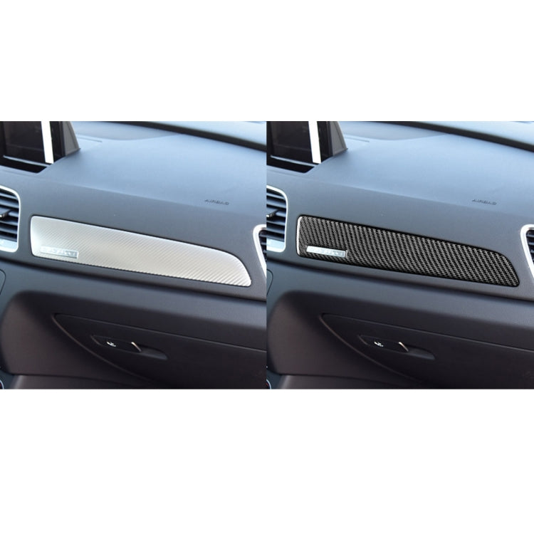 Stylish Carbon Fibre Co-Pilot Trim Sticker for Audi Q3 (2013-2018) - Left Drive Decor