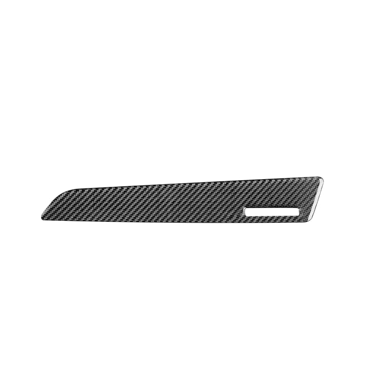 Sleek Carbon Fibre Co-Pilot Trim with Decorative Hole Sticker for Audi Q3 (2013-2018), Right-Hand Drive