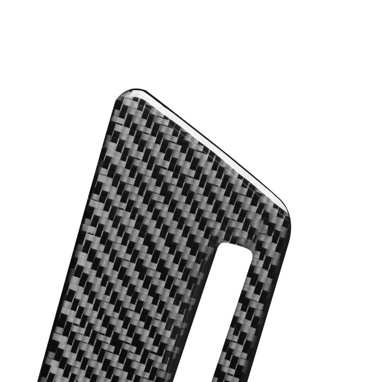 Sleek Carbon Fibre Co-Pilot Trim with Decorative Hole Sticker for Audi Q3 (2013-2018), Right-Hand Drive