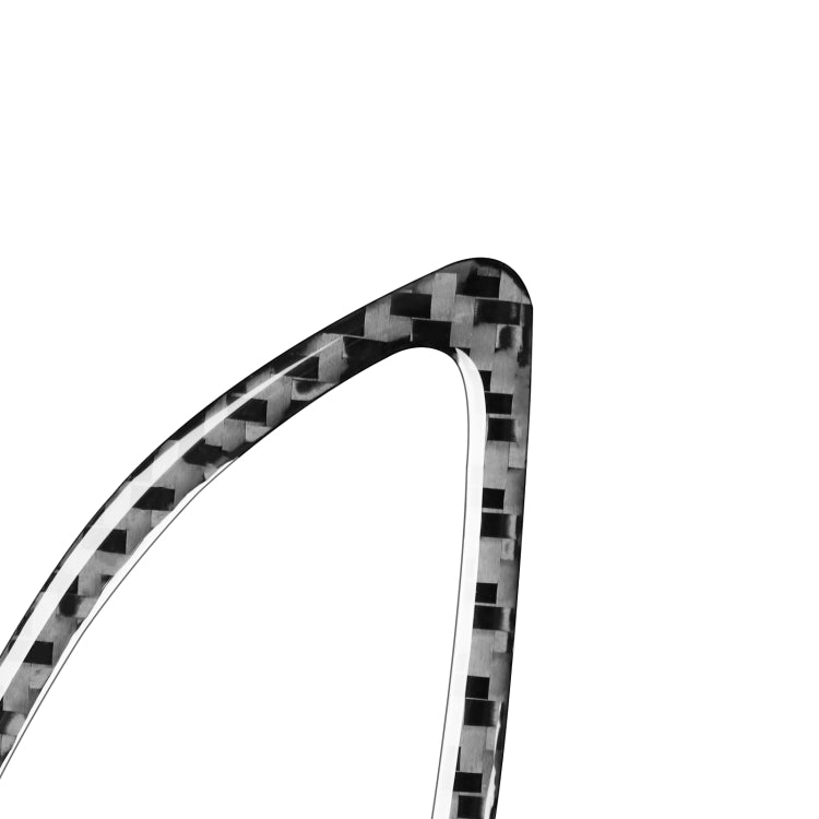 Carbon Fibre Decorative Air Outlet Stickers for Audi Q3 (2013-2018) - 2 Piece Set
