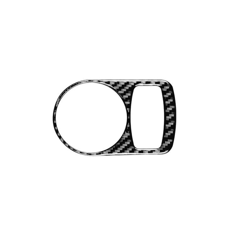 Stylish Carbon Fibre Headlight Switch Decorative Sticker for Audi Q3 (2013-2018) - Left & Right Drive Universal Fit