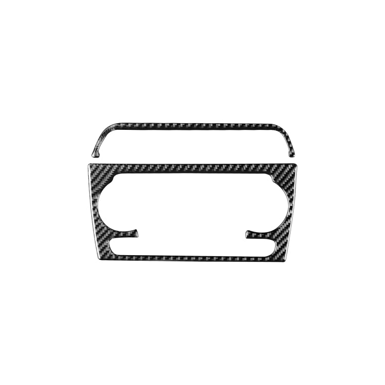 Carbon Fibre Decorative Air Conditioning Knob Frame Stickers - 2 Piece Set for Audi Q3 (2013-2018) - Perfect Fit for Left and Right Drive