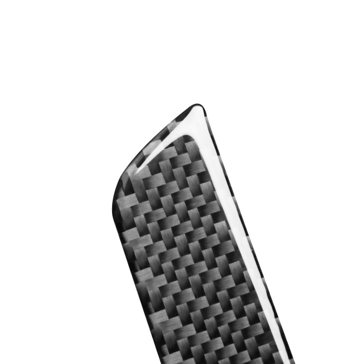 3-Piece Carbon Fibre Decorative Dashboard Trim for 2009-2016 Volkswagen Scirocco (Right-Hand Drive)