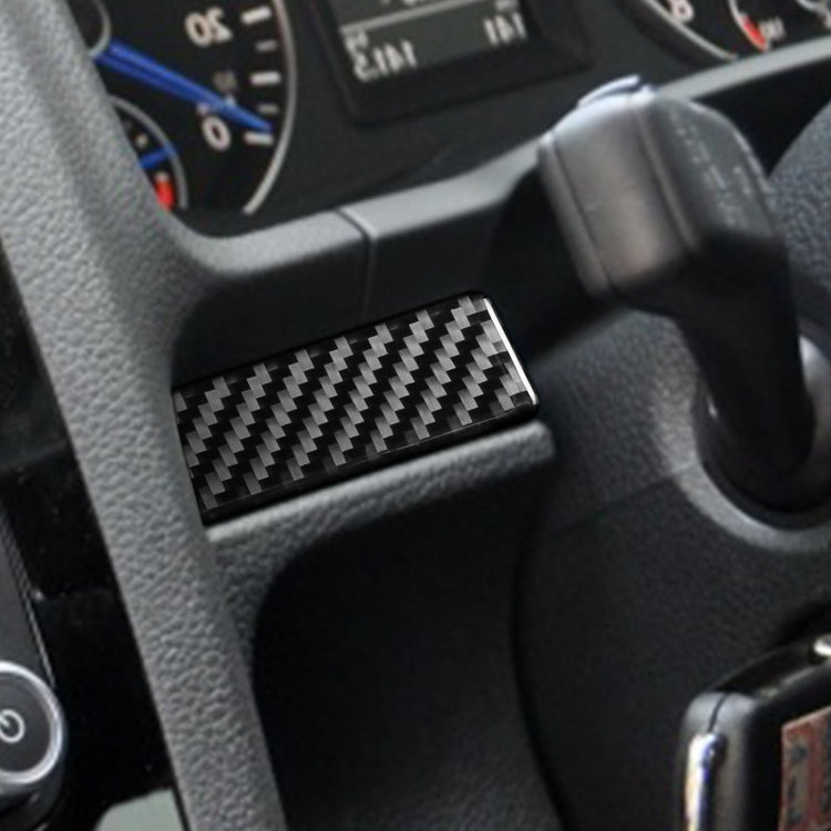 3-Piece Carbon Fibre Decorative Dashboard Trim for 2009-2016 Volkswagen Scirocco (Right-Hand Drive)