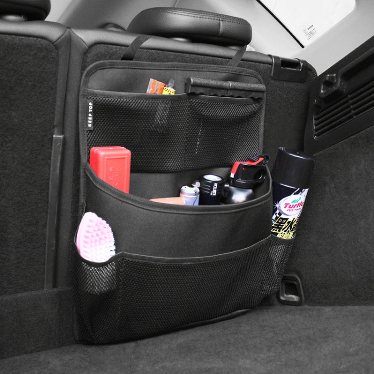 Versatile Car Boot Organiser with Rear Seat Pocket Storage