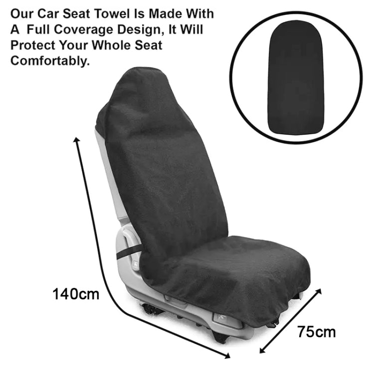 Versatile Waterproof Anti-Slip Seat Protector for Cars, SUVs, and Vans