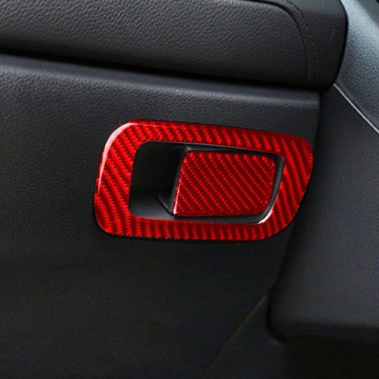 Honda Civic 2016-2019 Carbon Fibre Switch Frame Decorative Sticker for a Unique Touch