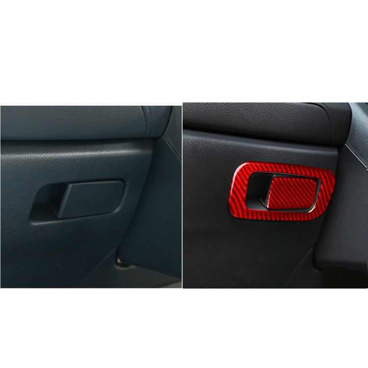 Honda Civic 2016-2019 Carbon Fibre Switch Frame Decorative Sticker for a Unique Touch
