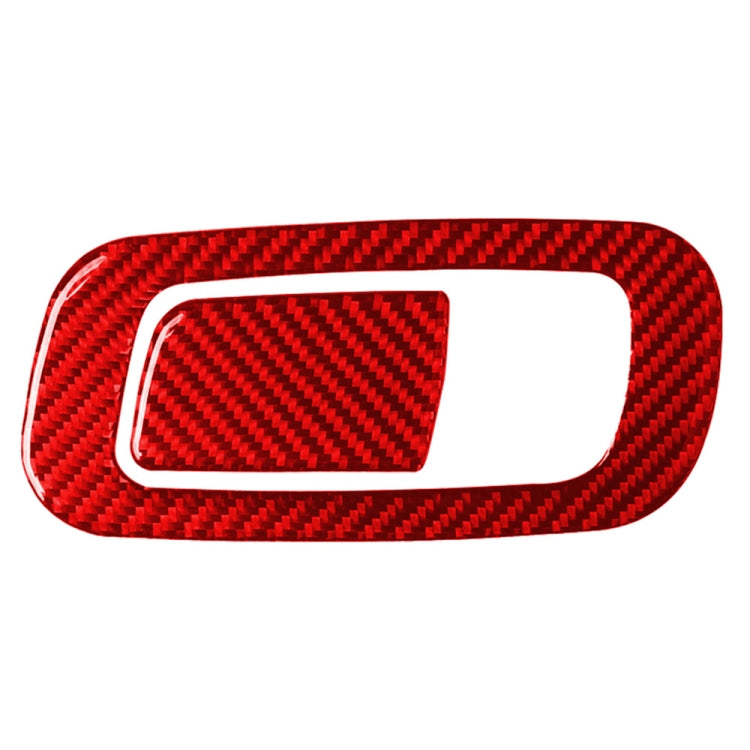 Carbon Fibre Decorative Storage Box Switch Frame for Honda Civic 2016-2019, Left Hand Drive