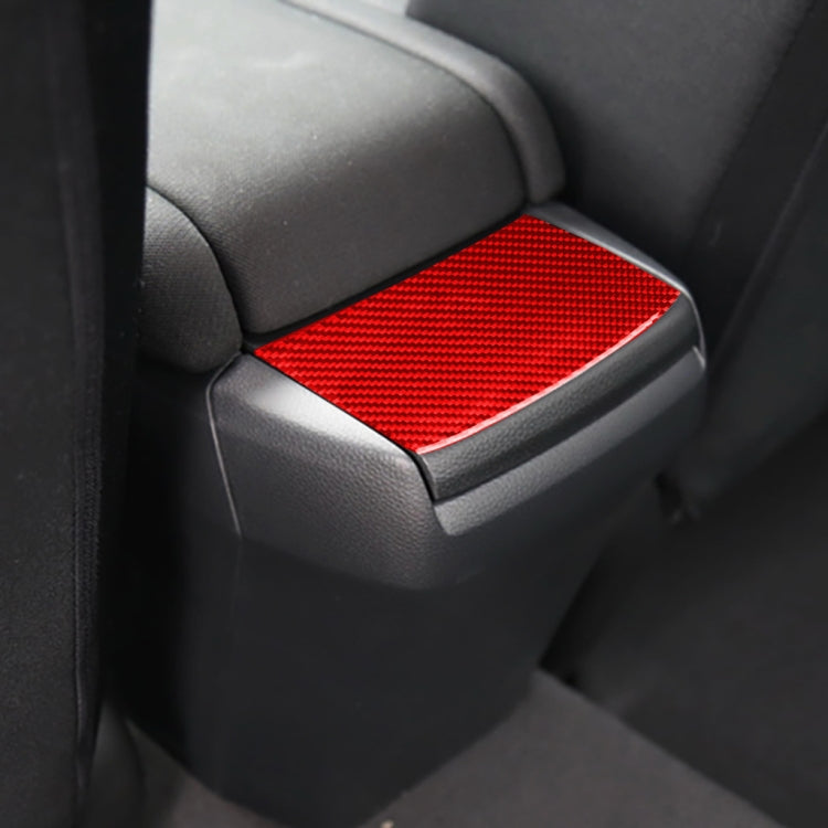 Carbon Fibre Rear Debris Cover Decorative Sticker for Honda Civic (2016-2019) - Left & Right Drive Universal Fit