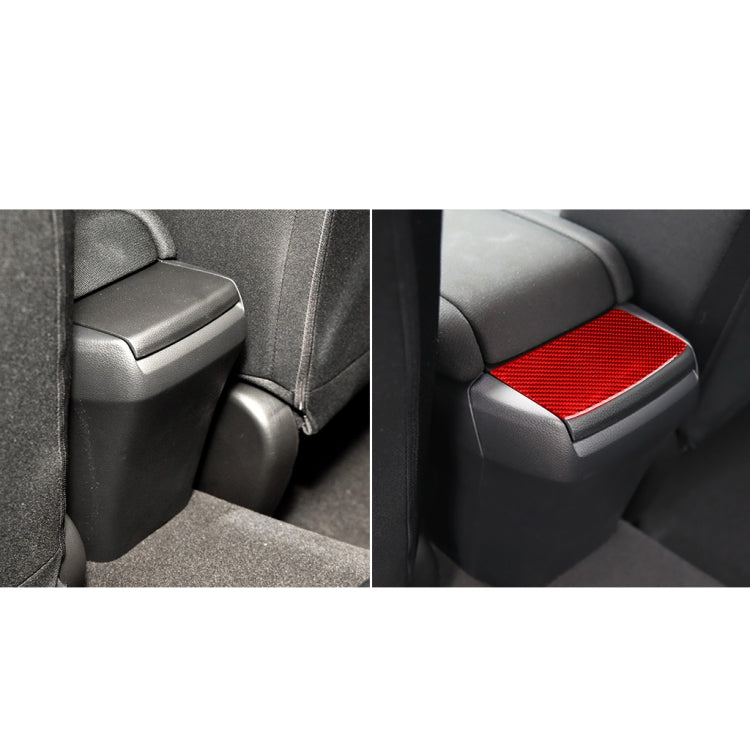 Carbon Fibre Rear Debris Cover Decorative Sticker for Honda Civic (2016-2019) - Left & Right Drive Universal Fit