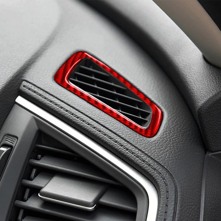 Carbon Fibre Air Vent Decorative Trim for 2016-2019 Honda Civic (Tenth Generation) - Left Drive