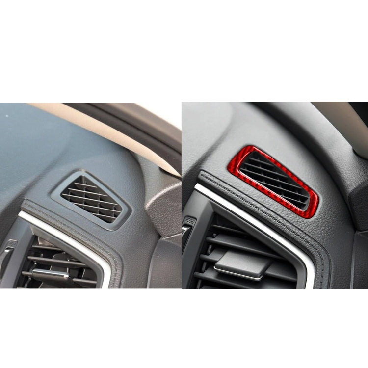 Carbon Fibre Air Vent Decorative Trim for 2016-2019 Honda Civic (Tenth Generation) - Left Drive