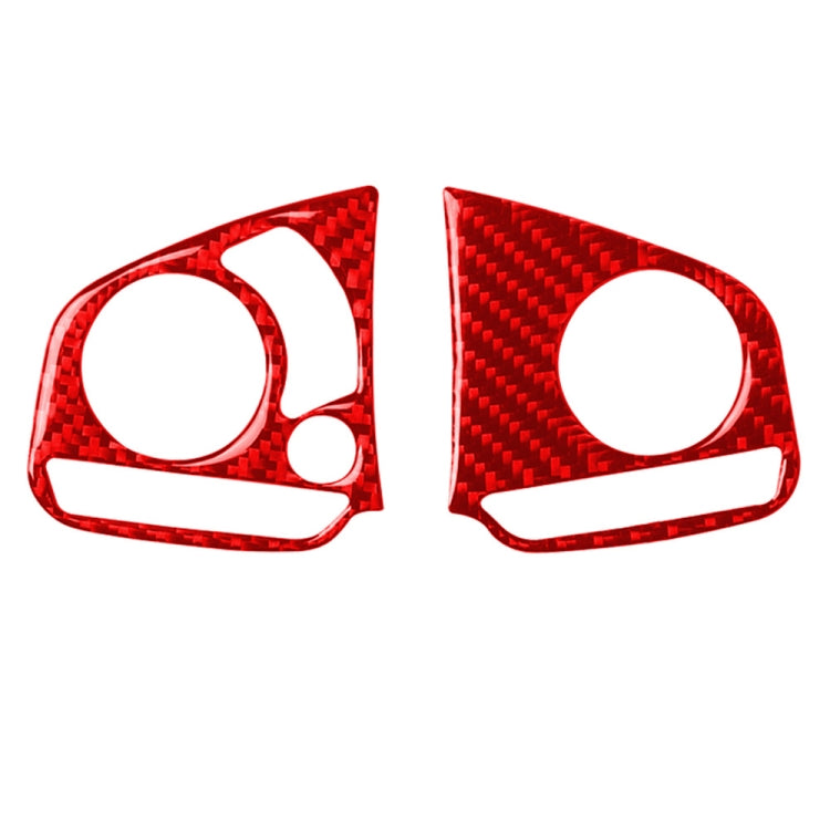 Sleek Carbon Fibre Steering Wheel Button Decorative Stickers for Honda Civic (2016-2019) - Left & Right Drive Compatibility